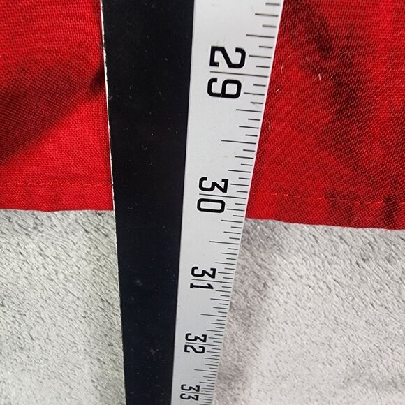 Mens Red R&R Outdoors Shirt Short Sleeve Button Up 100% Cotton Size M - Picture 10 of 11